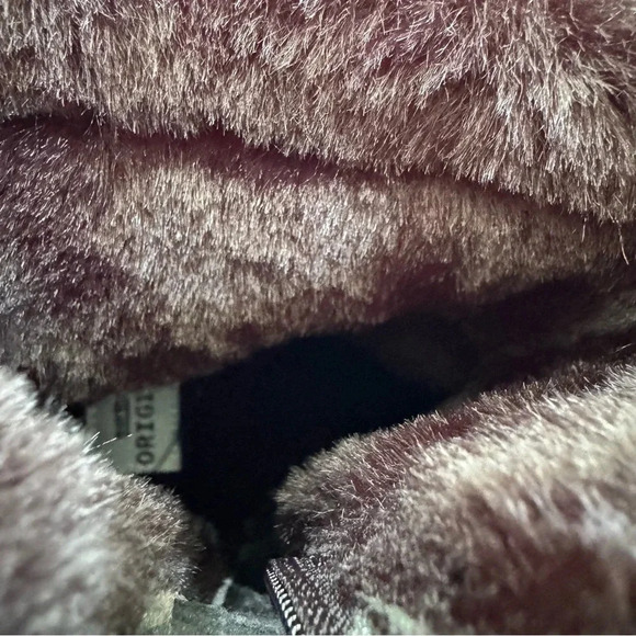 Earth Origins Willa Comfort Faux Fur Lined Bootie Winter Boot Black Size 7 - Picture 13 of 14